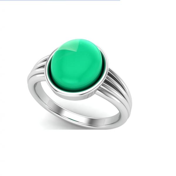 Bague amazonite argent Paola